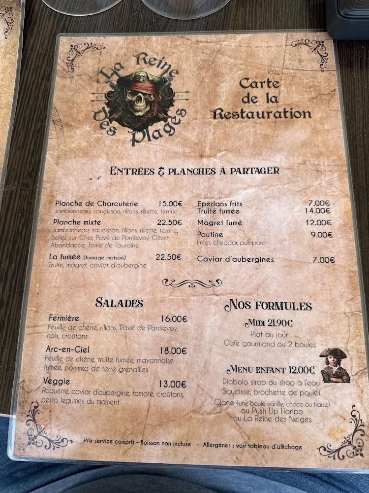 la Reine des plages - Menu Image 4